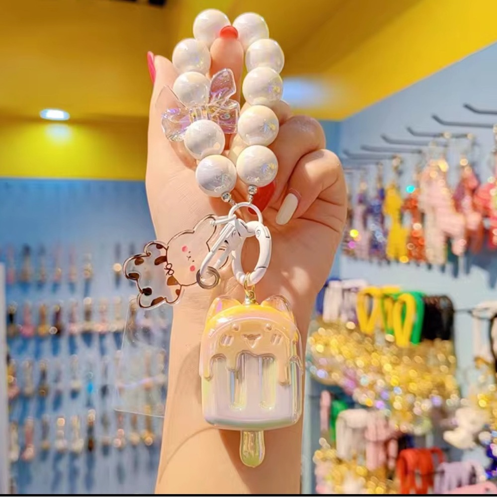 Colorful Beaded Keychain Set - Picture 6 of 8